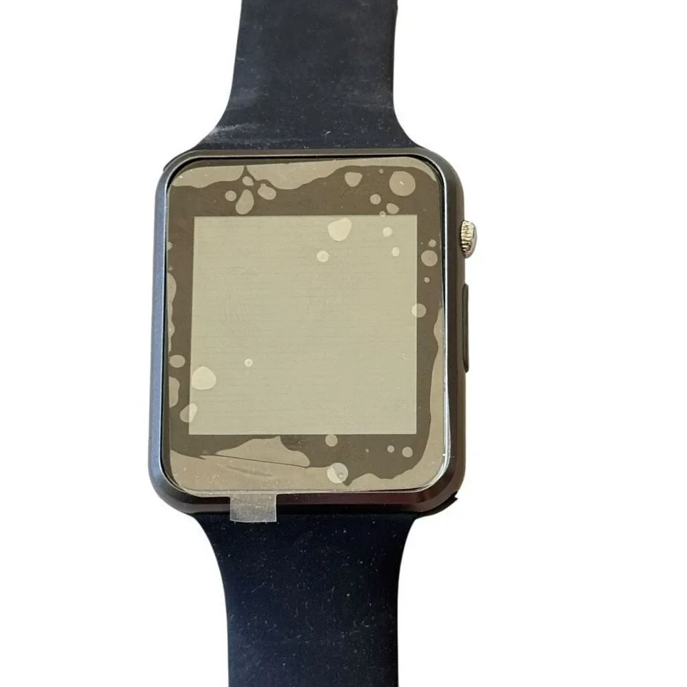 Unisex Black Smart Watch with Charger # 2483